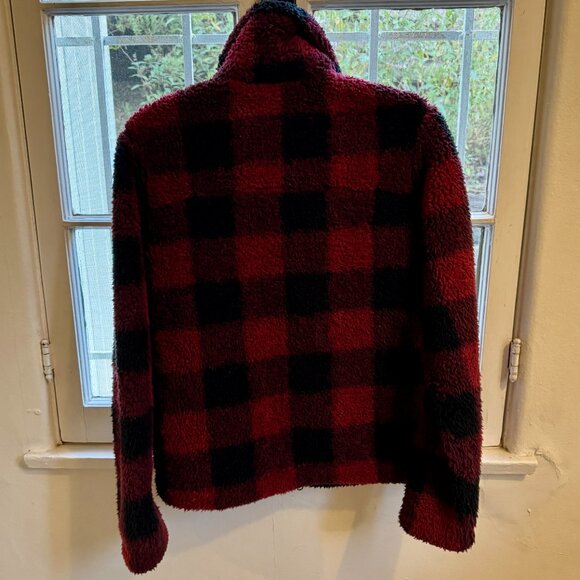 COLUMBIA Winter Pass Buffalo Check Full Zip Sherpa Jacket - Picture 9 of 12